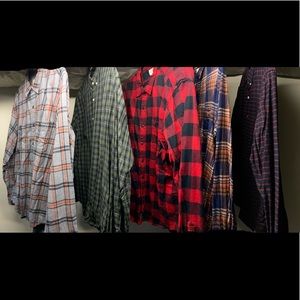 Jcrew Huge Lot 15 Shirts classic Fit Size L